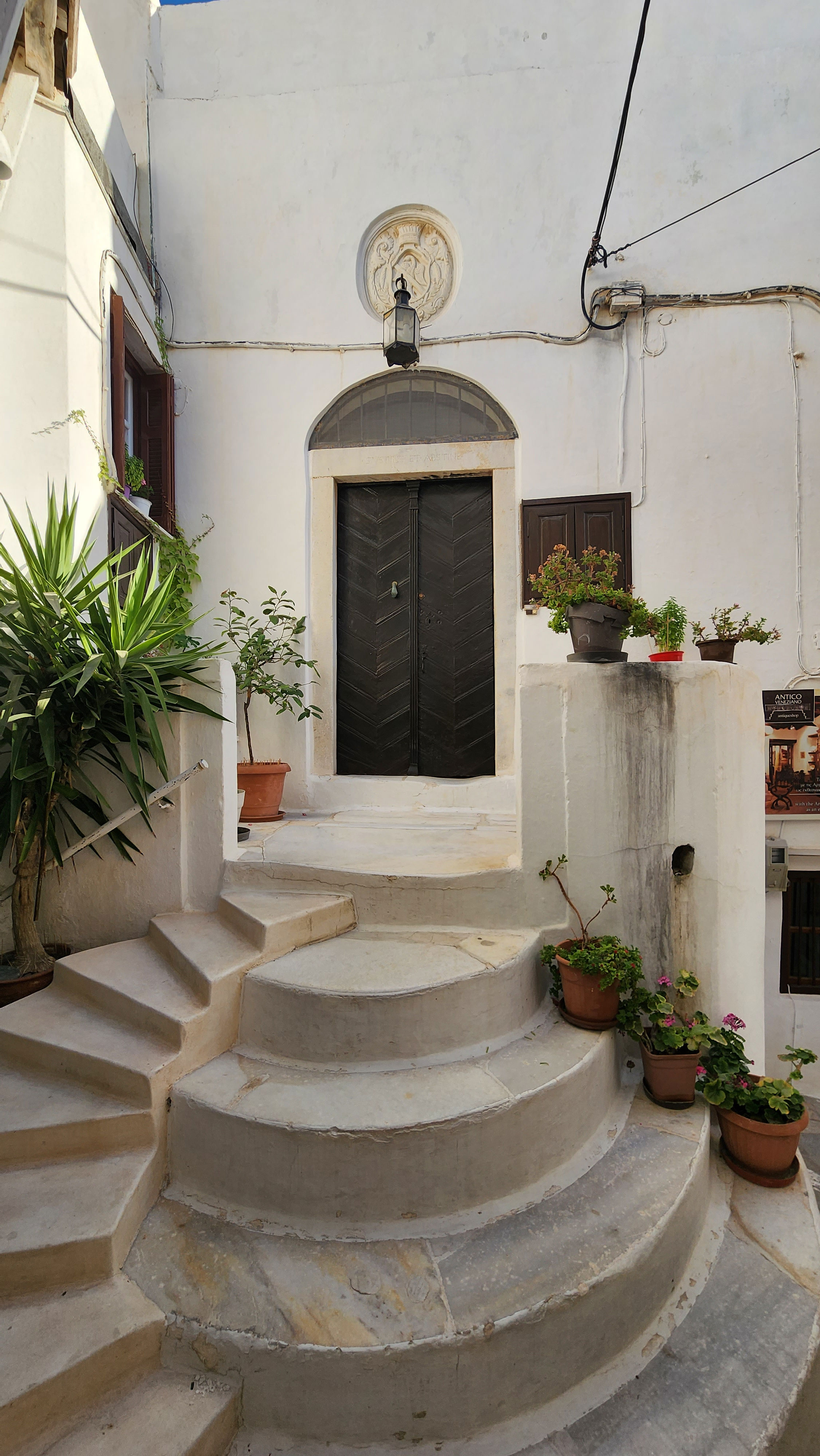 Naxos town