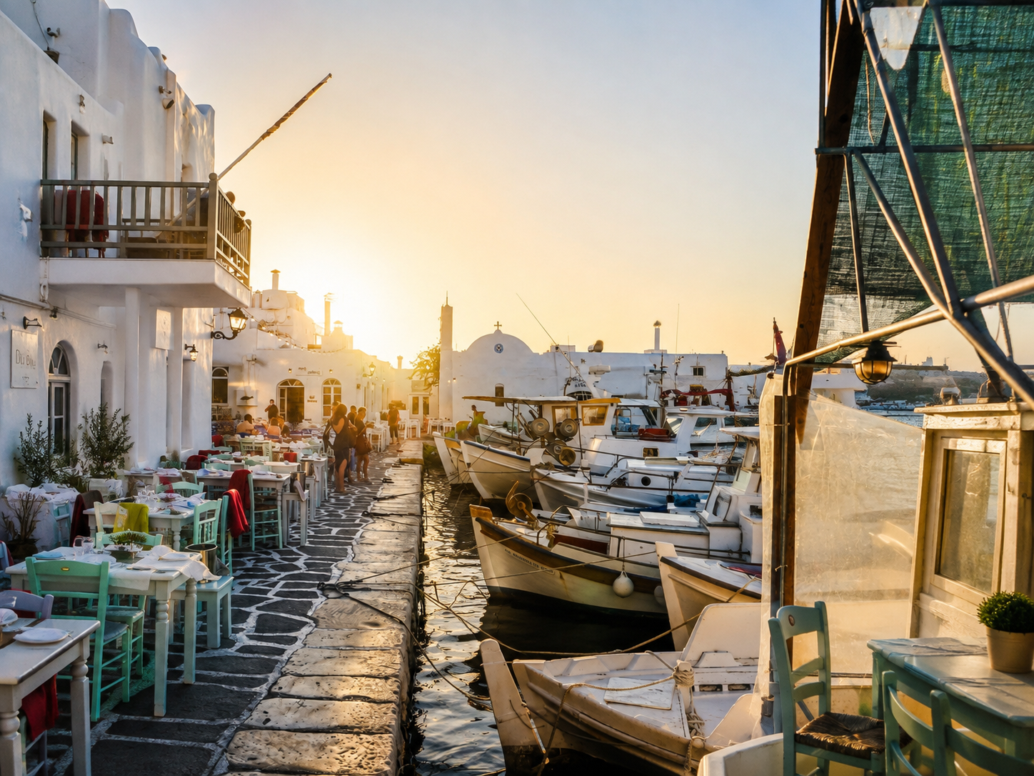 Naoussa, Paros Boat Excursion from Naxos